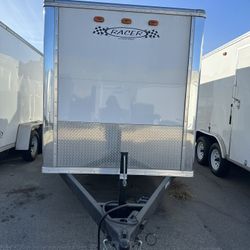 Carson Trailer RC 6 X 16 White 