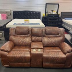 Santiago Two Piece Sofa Loveseat $8 99 With Easy Finance