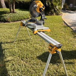 DeWalt Miter Chop Saw with Stand 12