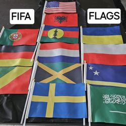 WORLD CUP FIFA FLAGS 