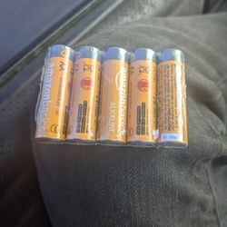 5 Pack New As Batteries Amazonbasics Brand