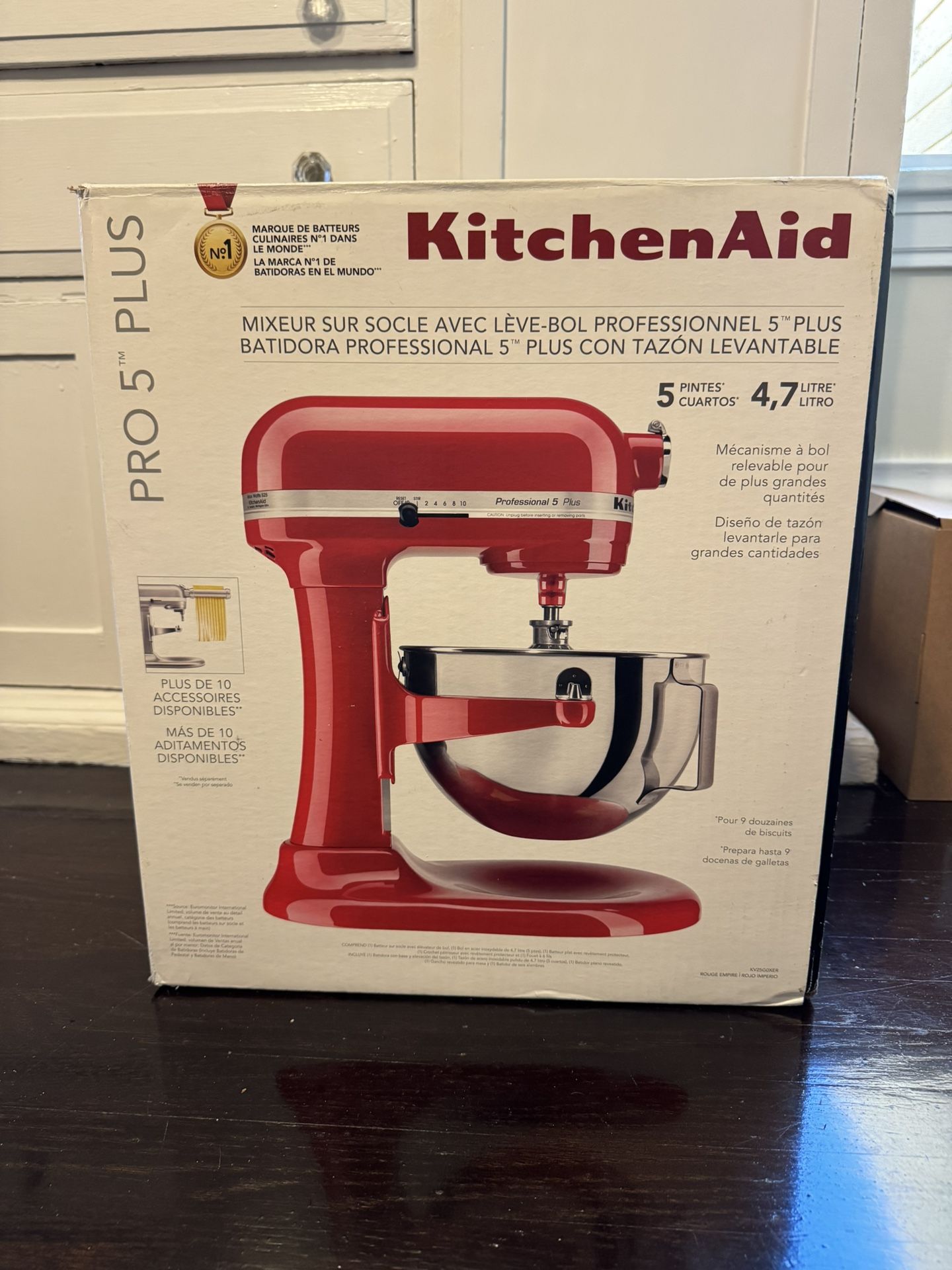 KitchenAid Pro 5 Plus Red 5 Quart Stand Mixer