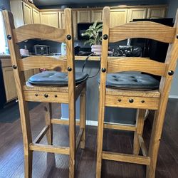 High back bar stools  