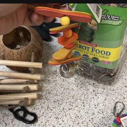 Parrot Toys/food