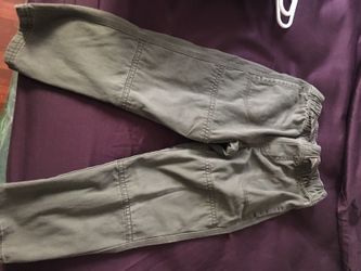 Army green slacks