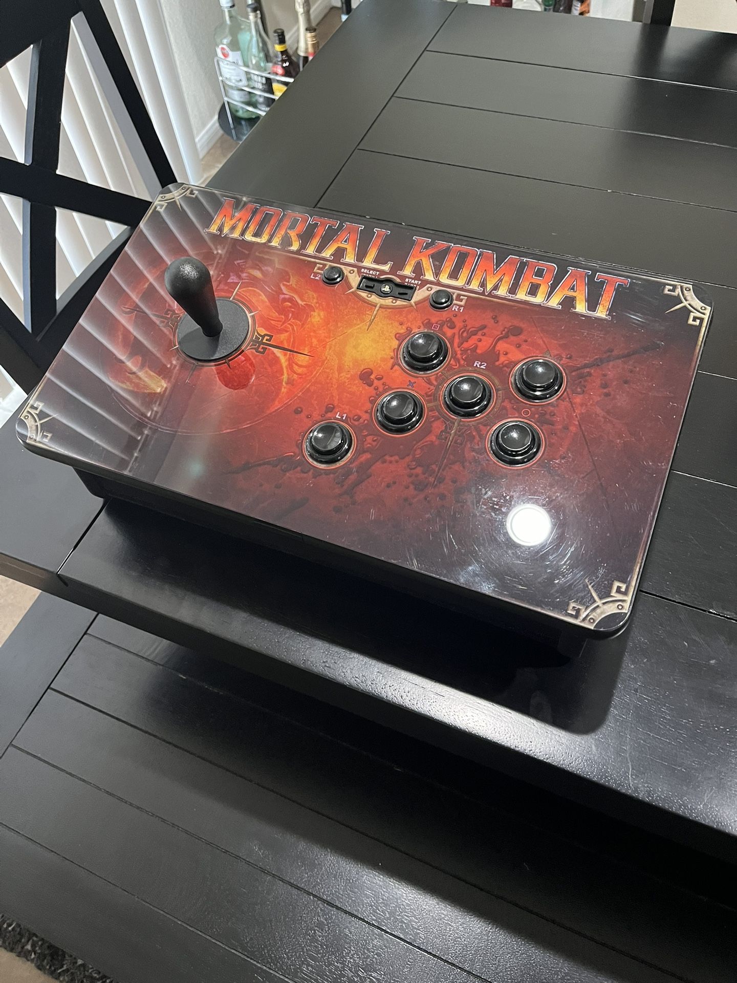 Mortal Kombat Arcade Fight Stick And PS3 Game 