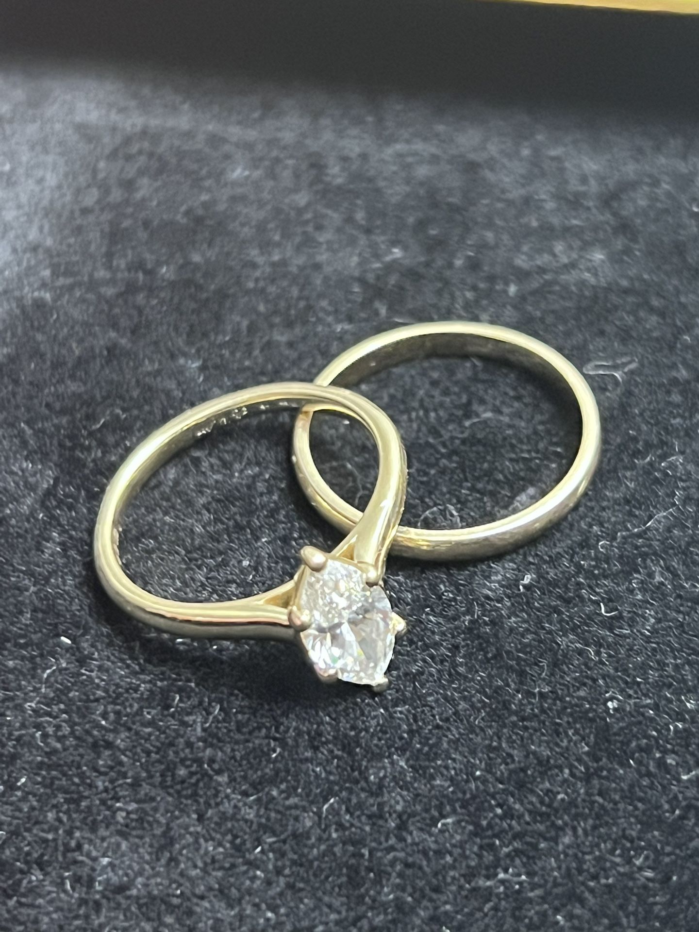 14kt Ring Pair