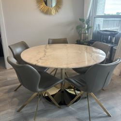 Dining table set