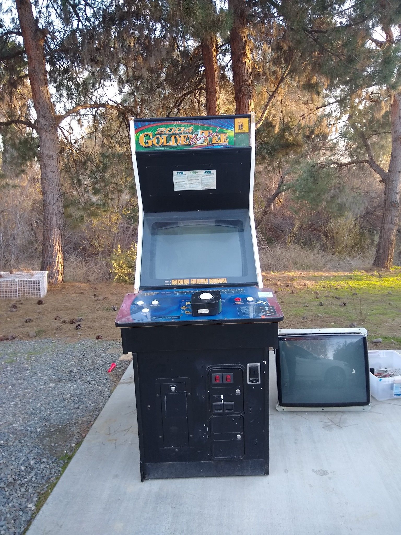 Golden Tee Fore! 2004 Arcade Cabinet