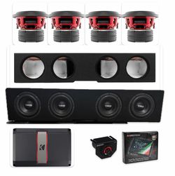 GMC SIERRA CHEVY SILVERADO 2019-2026 FULL BASS PACKAGE INSTALLED