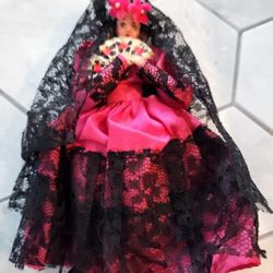 Vintage Spanish Flamenco Senorita 