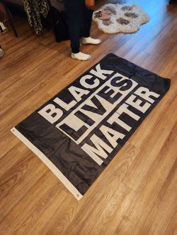 Black Lives Matter Flag Banner