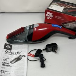 Dirt Devil Quick Flip 8V Cordless Lightweight Handheld Vacuum