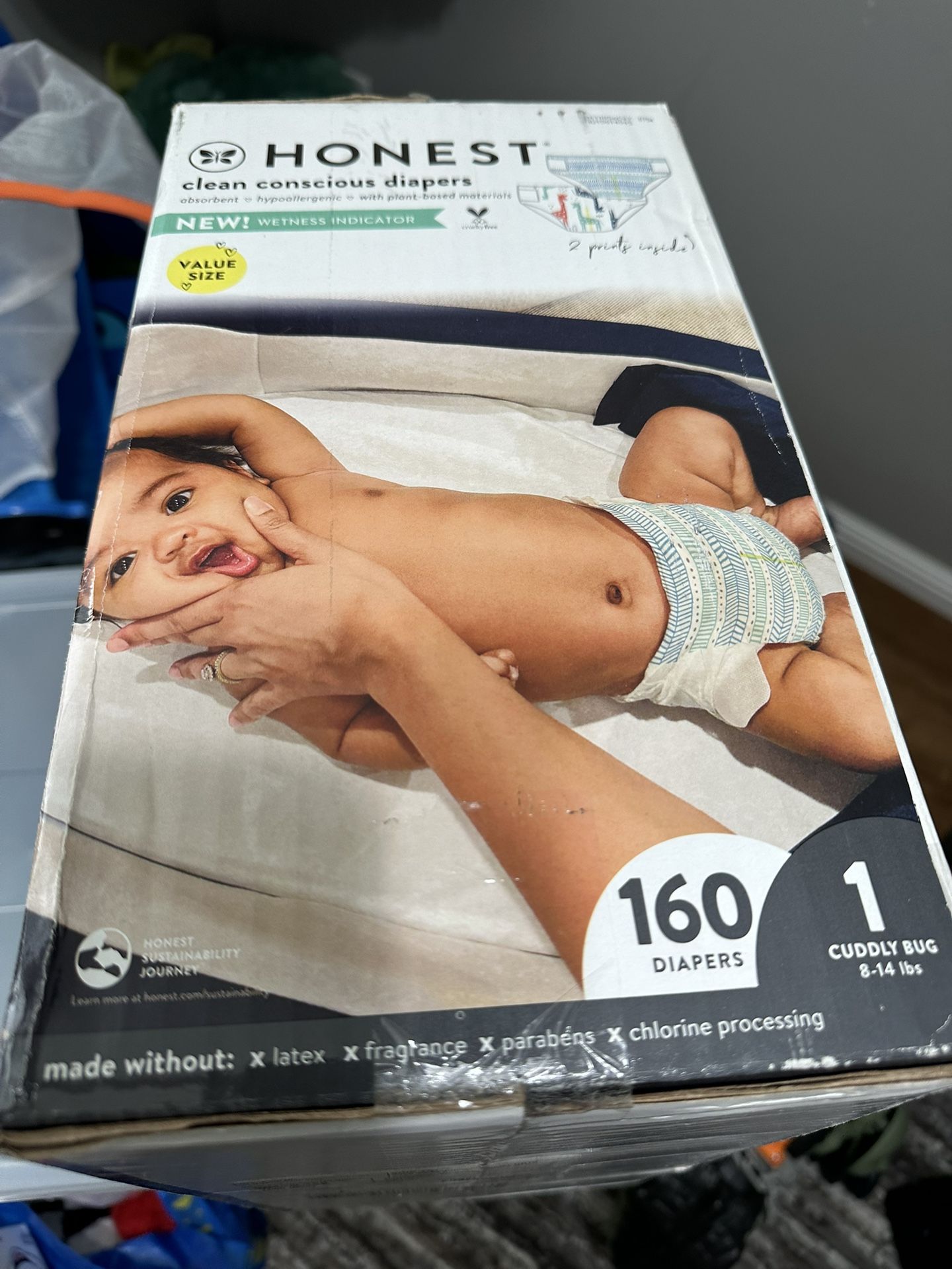 Honest Diapers Size 1