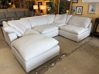 RESTORATION HARDWARE Cloud White Modular Sectional