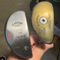 Callaway Tuttle & Hickory Stick Putters
