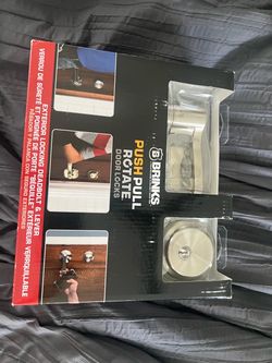 Brand new!! Brinks Home Security Push Pull Door Locks