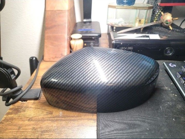 Carbon Mirror Caps