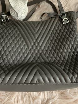 Vince Camuto Gray Large cross body bag