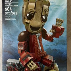 Legos Marvel Ravager Jumpsuit Groot #76341