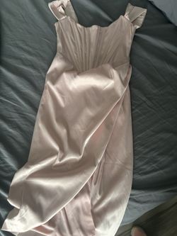Blush Pink Corset Dress 