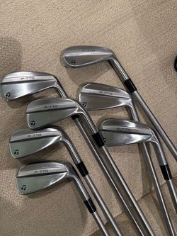 Slightly Used 2024 P770 TaylorMade iron set P-4.