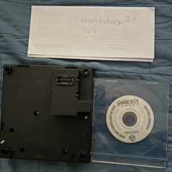 GameCube Gameboy Player with Disc
