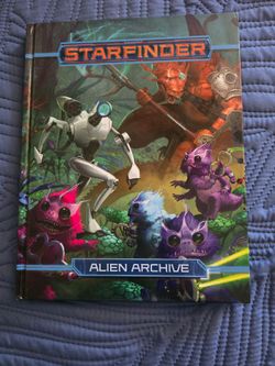 Starfinder Alien Archive Hardcover RPG Book