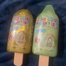 2x Funrise Crushie Fluffies Series 1 Surprise Mystery 10" Plush Stuffed Animal