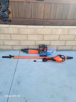 Echo Eforce 10-in 56v Xseries Cordless Battery 12ft Telescopic Shaft Power Pole Saw 