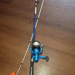 Shakespeare tiger reel and rod