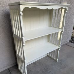 Standing Shelf French Provincial Creamy White, Dresser Or Stand Alone