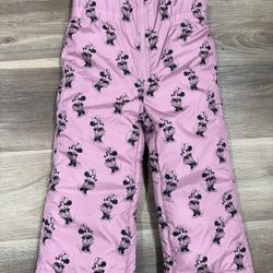 Minnie Mouse Snow Bib 