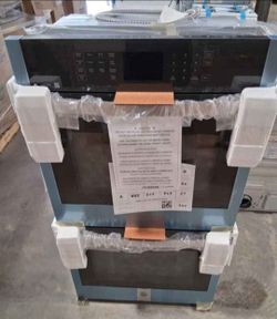 GE
27 in. Smart Double Electric Wall Oven with Self Clean in Stainless Steel
