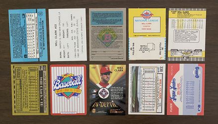 Will Clark Baseball Cards for Sale in Napa, CA - OfferUp