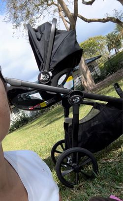 Baby Jogger City Select 2 Single-to-Double Modular Travel System Includes City GO 2 Infant Car Seat Radiant Slate