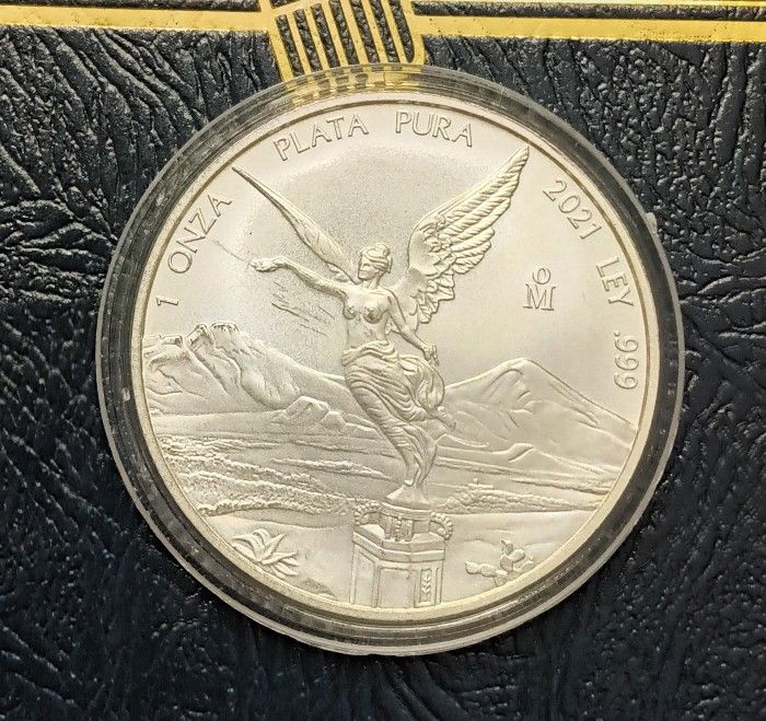 2021 LIBERTAD 1 OZ .999 SILVER COIN  