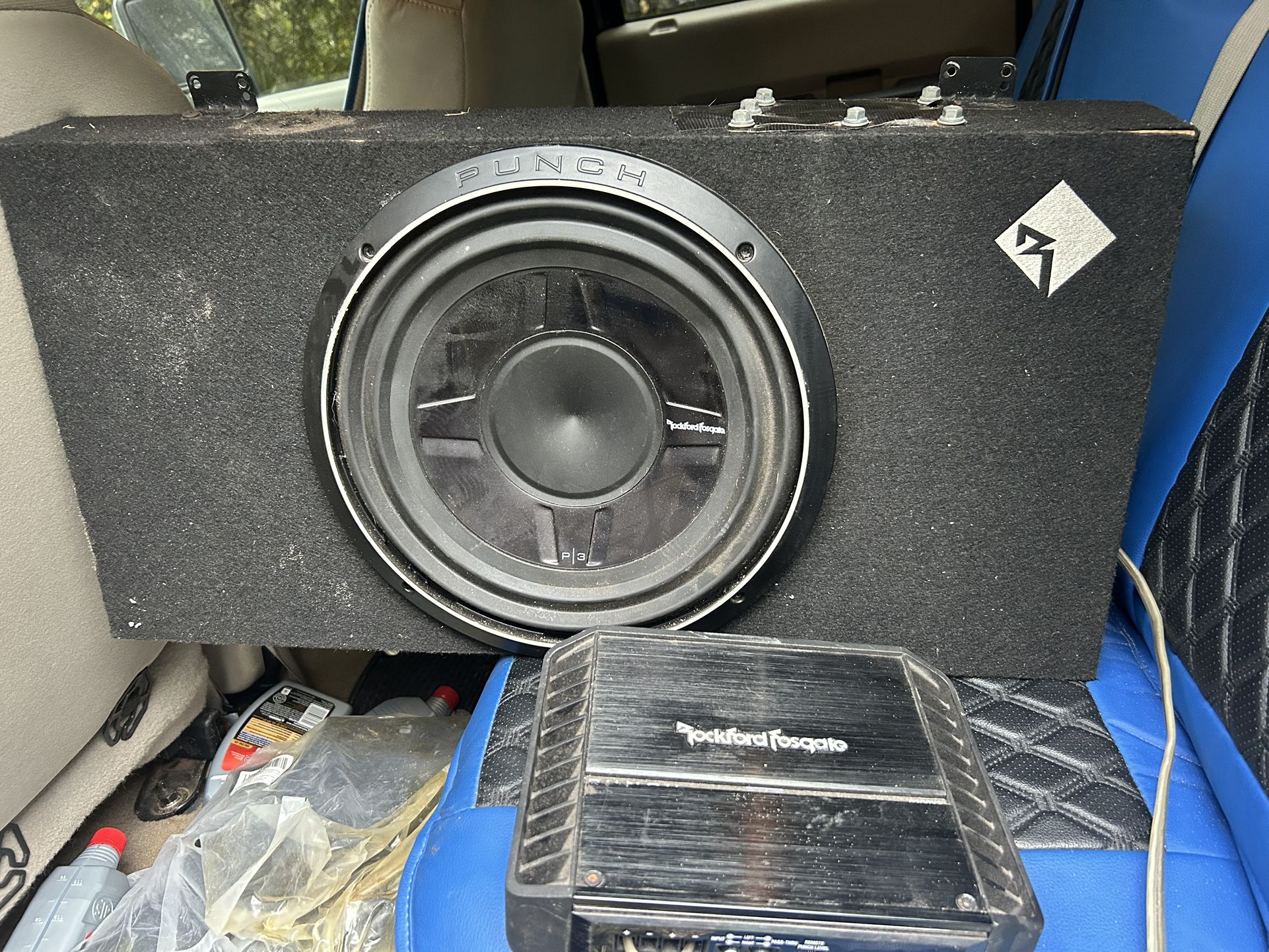 Sub Box And Amp