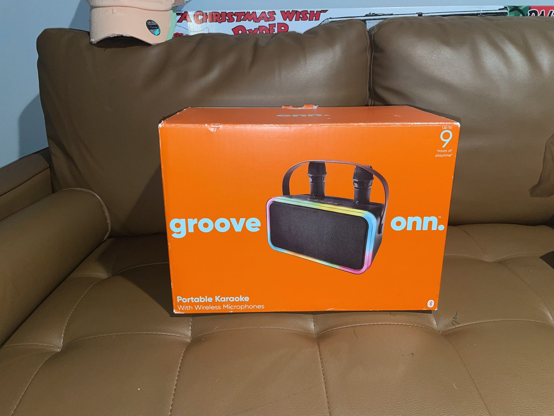 Portable Karaoke with 2 Wireless Microphones