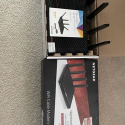 Nighthawk X4S AC3200 WiFi Cable Modem Router Model# C7800