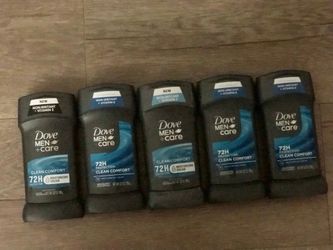 5 dove men care deodorant