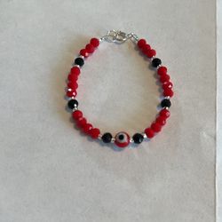 Azabache Evil Eye Baby Bracelet 