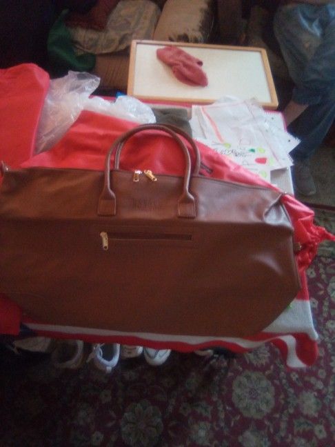 Benoss Milan Leather Duffle Bag
