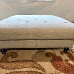 Fabric Ottoman 