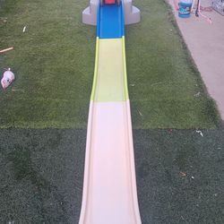 Kids roller coaster slide