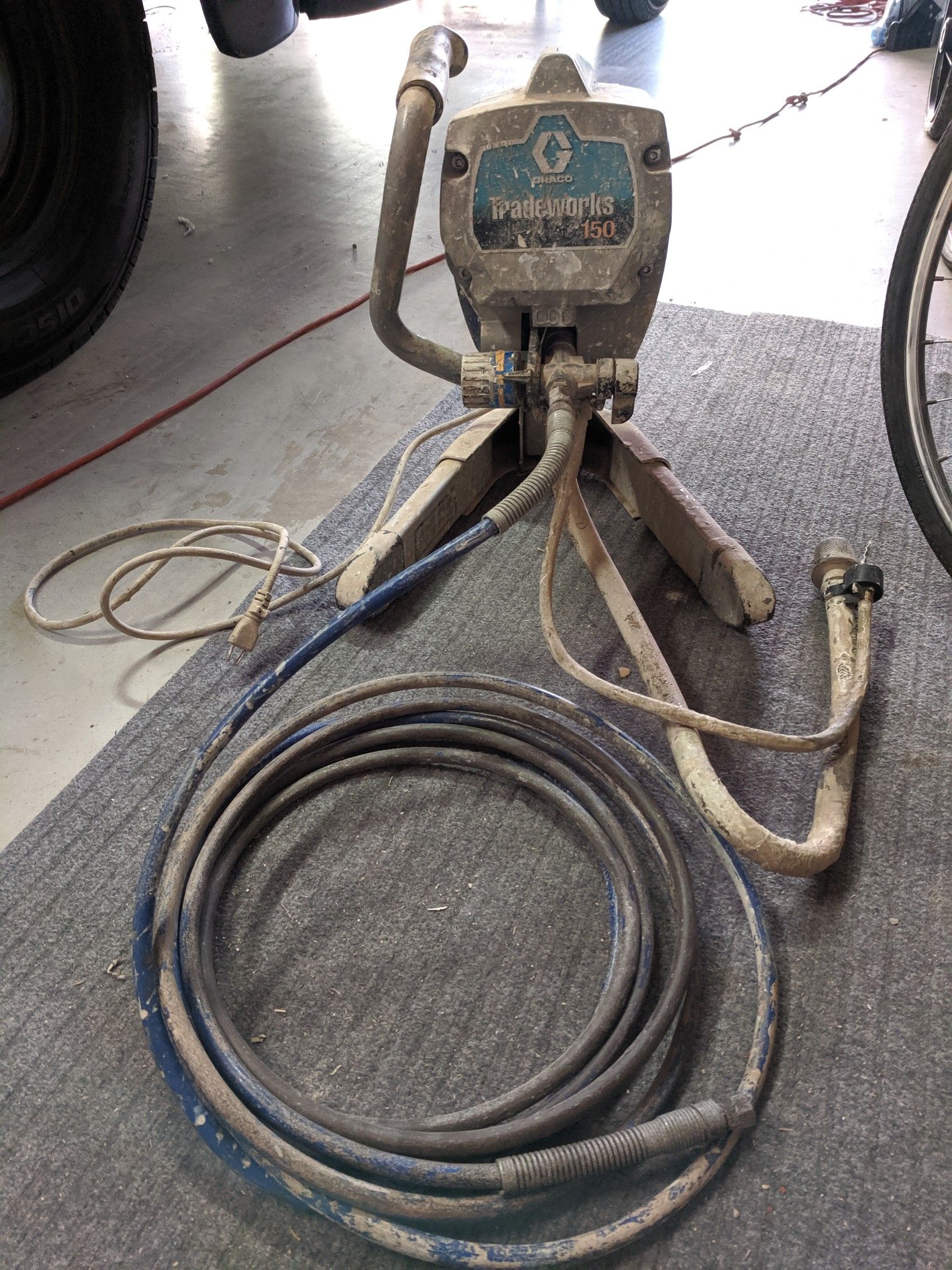 Graco Paint Sprayer Tradeworks 150 Works for Sale in Mesa, AZ OfferUp