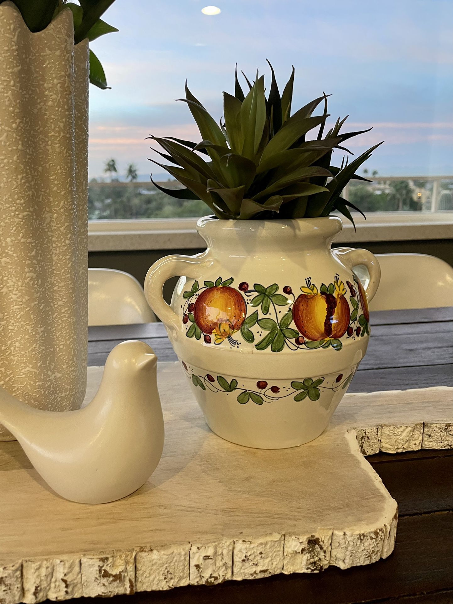 Vintage Italian Vietri Vase - Perfect!