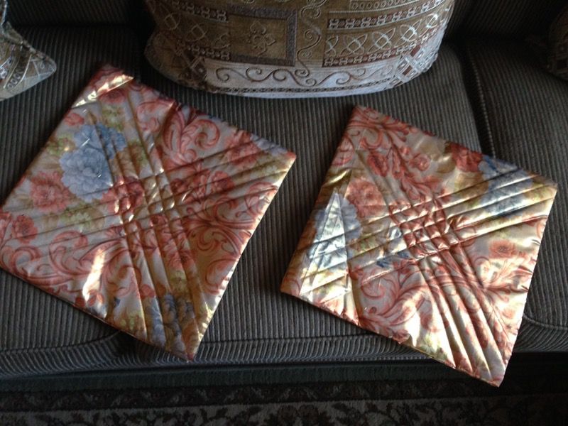 New pillow cases for couch