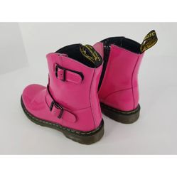Children, Size 3 pink, Doc Martens Engineering Boot