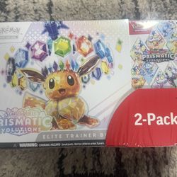 Prismatic Evolutions Elite Trainer Box & Booster Bundle